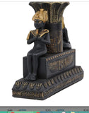 Ancient Egyptian Designed God and Goddess Candle Holder