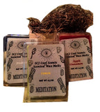 WAX MELTS--Fresh Linen Lemon and Apple Cinnamon Scented Wax Melts in Wooden Crate 18 Count
