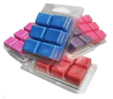 WAX-Orange Amaretto, Sweet Berries & Donuts/Apple Cider Scented Wax Melts in Wooden Crate 18 Count 4.10 oz