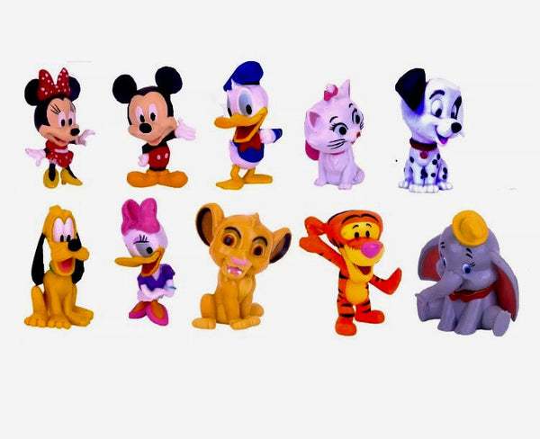 Disney Jr 10 Piece Miniature Figurines