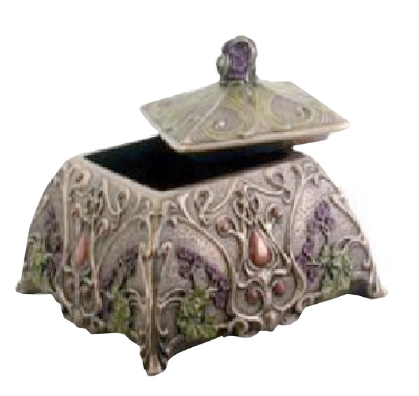 Unique Art Nouveau Jewelry/Trinket Box
