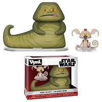 KIDS-Funko Vynl: Star Wars - Jabba & Salacious Crumb Collectible Figure, Multicolor