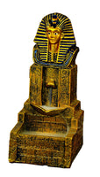 Backflow Golden Egyptian Pharaoh King Tutenkamen Viscera coffin Backflow Incense Cone Holder Burner