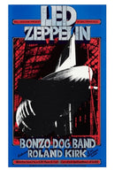 Art-Reproduction Concert Poster Winterland Nov  1969 Led Zeppelin- The Rolling Stones-Bonzo Dog Band-Rahsaan Poster