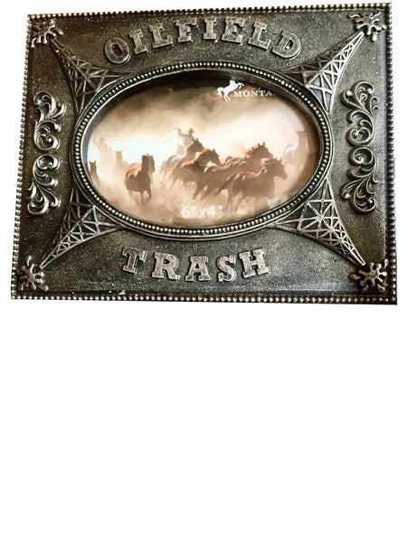 Frame- Oilfield Trash Desktop Photo Frame 6x4 Inches 4363